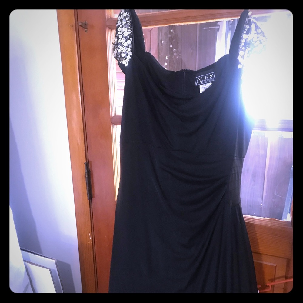 Black and Gold dress